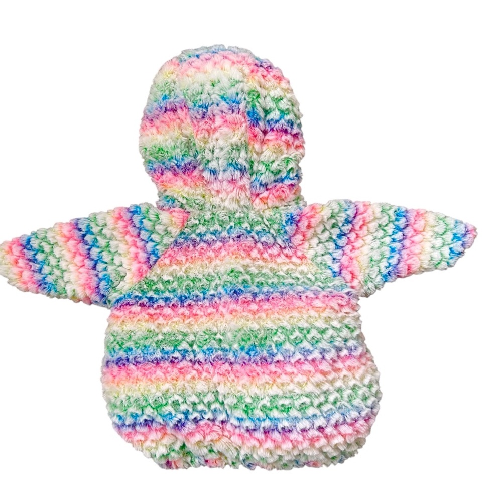 New Hyde and Eek Baby Ostrich Plush Multicolor Pullover Padded Costume 0-6 Month - Picture 7 of 10
